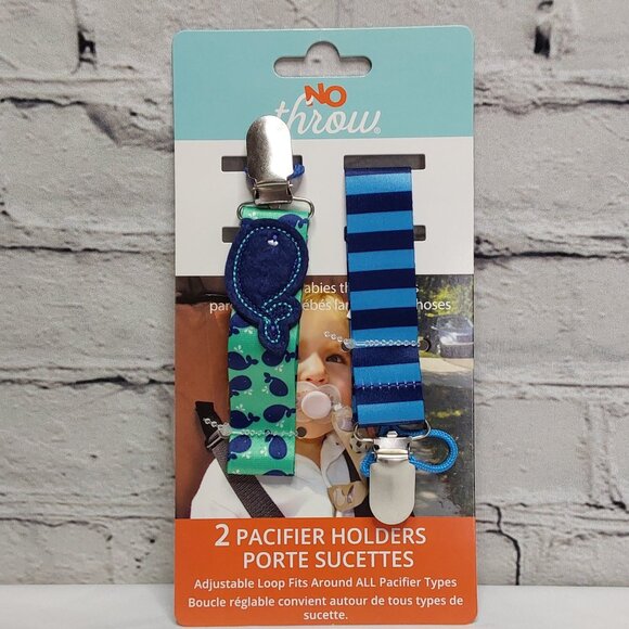 'NO~THROW' PACIFIER HOLDER 2 - PACK - Picture 16 of 16